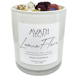 Lumen Flora Candle – Softness, Beauty & Renewal | Peony Floral Soy Candle