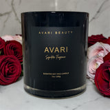 Avari Signature Candle – Crystal-Infused Self Love & Abundance Candle