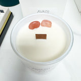 Rose Quartz Scented Soy Wax Candle