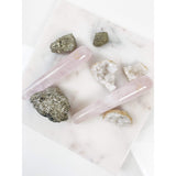 Rose Quartz Facial Wands AVARI BEAUTY