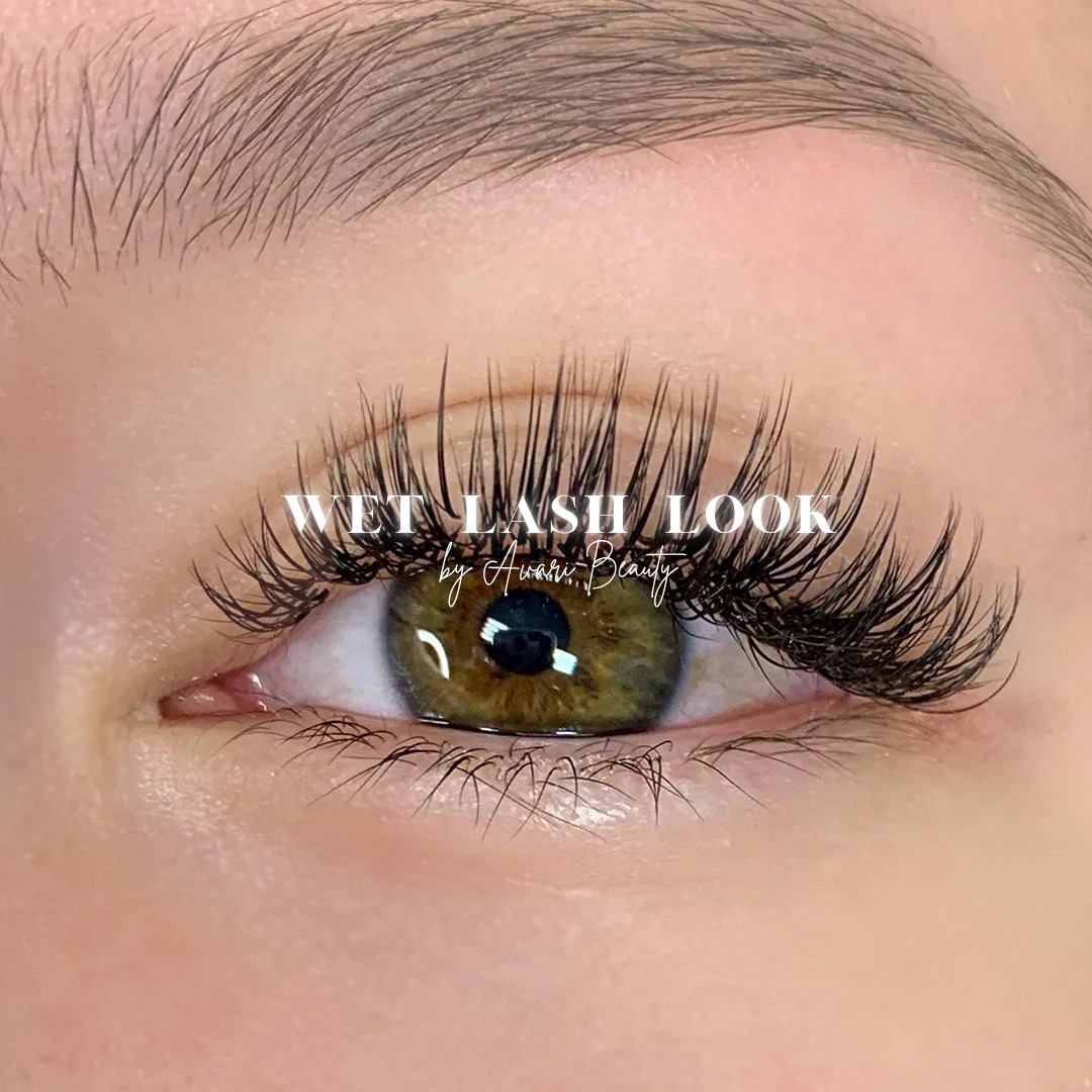 Wet Lash Look Extensions