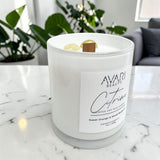 Citrine Candle – Energy, Abundance & Joy | Orange Neroli Bergamot Candle