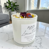 Lumen Flora Candle – Softness, Beauty & Renewal | Peony Floral Soy Candle