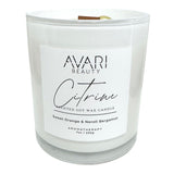 Citrine Scented Soy Wax Candle
