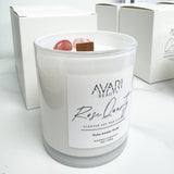 Rose Quartz Scented Soy Wax Candle