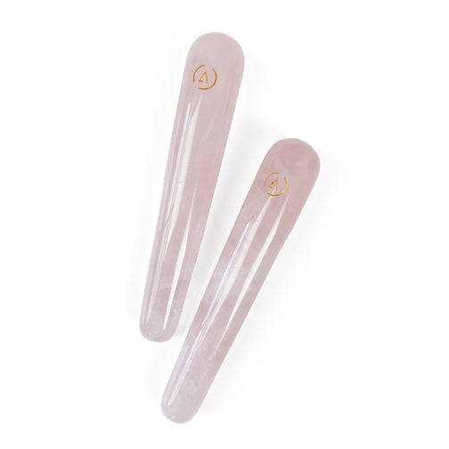 Rose Quartz Facial Wands AVARI BEAUTY